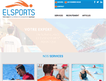 Tablet Screenshot of elsports.fr